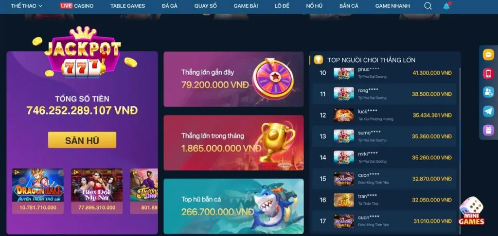 Các trò chơi đa dạng tại top88 link mới